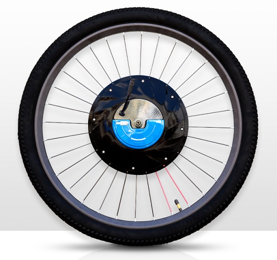 Riešenie UrbanX pridáva elektrický pohon na predné koleso bicykla