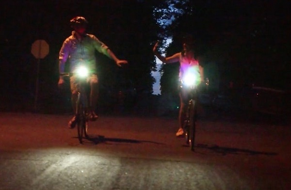 Cyklistické svetlo ShineOn Dual Beam.