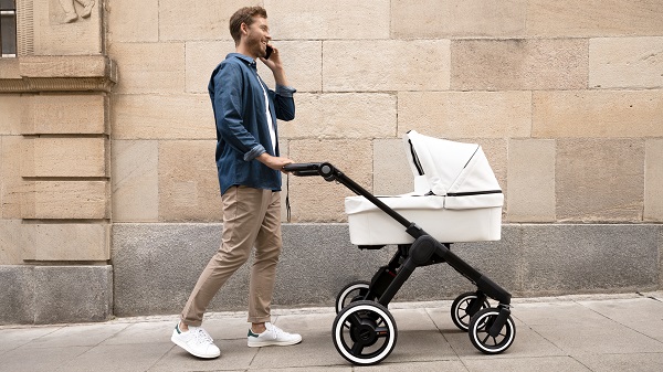 Systém elektrickej asistencie Bosch e-stroller pre detské kočíky.