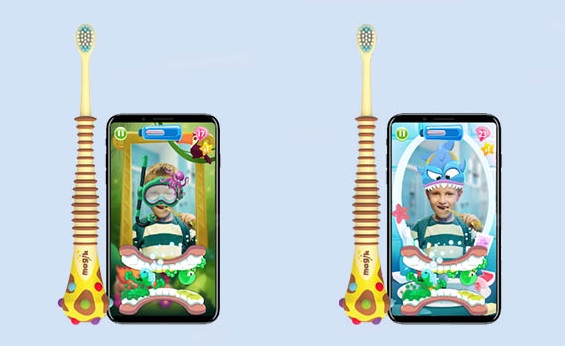K dispozícii sú tri mobilné hry, ktoré sa dajú obmieňať a dieťa si v nich zlepšuje svoje skóre.