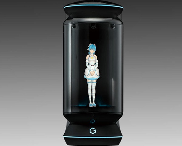 Gatebox je domáci osobný asistnent, ktorého predstavuje holografická postavička z anime