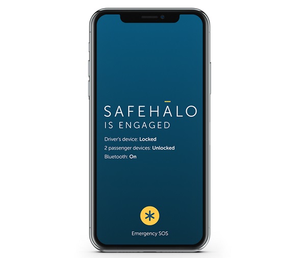 Systém SafeHalo zablokuje telefonovanie a písanie správ na smartfóne počas šoférovania.