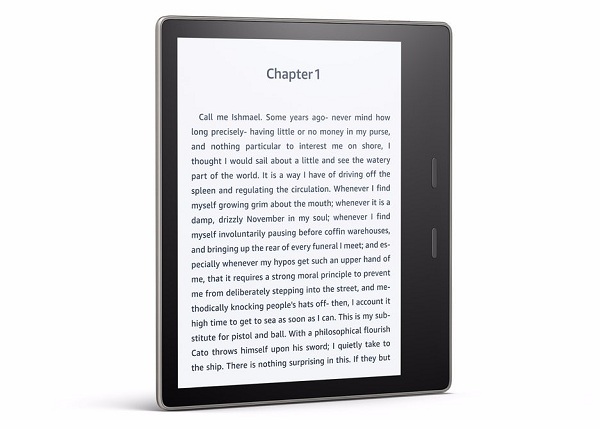 Spoločnosť Amazon predstavila aktualizovanú elektronickú čítačku kníh Kindle Oasis pre rok 2017.