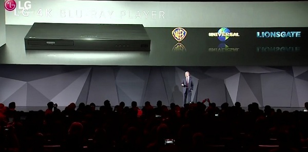 Okrem nových televízrov sa LG pochválilo aj 4K UHD Blu-Ray prehrávačom UP970