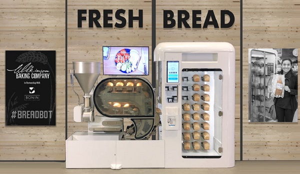 Robotická pekáreň BreadBot.