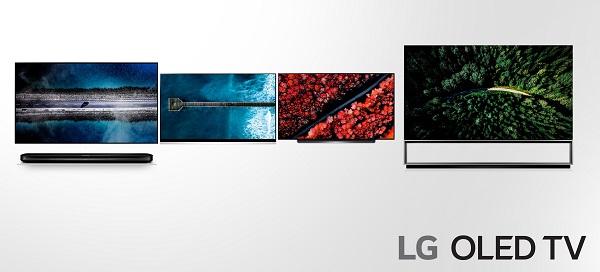OLED televízory LG pre rok 2019.