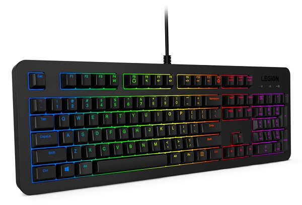 Prispôsobte si hernú klávesnicu Lenovo Legion K300 RGB alebo použite vopred navrhnuté farby.