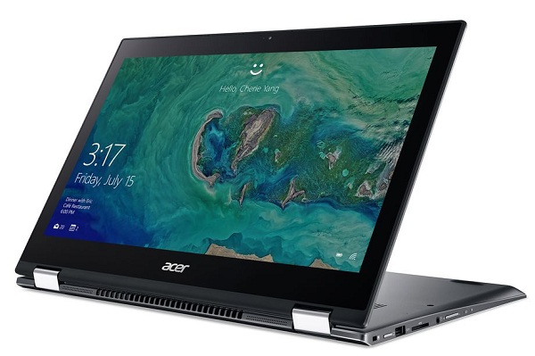 Spoločnosť Acer aktualizovala svoje konvertibilné notebooky Spin 5 o procesory 8. generácie Intel Core.