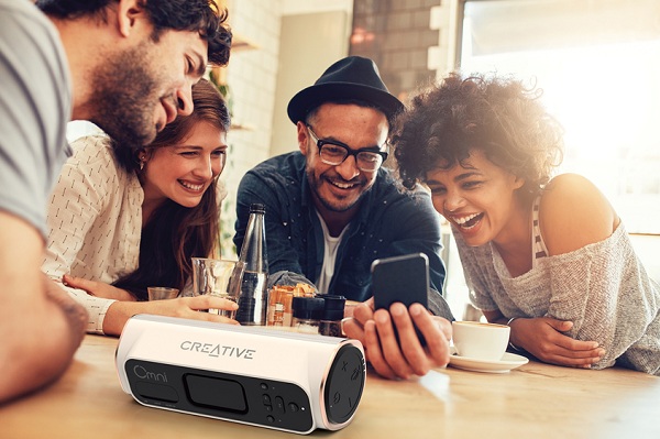 Creative Omni: Prenosný bezdrôtový multi-room reproduktor novej generácie
