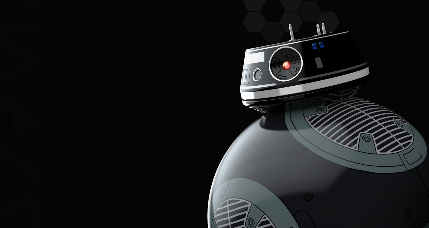 Robotická hračka BB-9E.