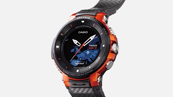 Inteligentné športové hodinky Casio Pro Trek WSD-F30.