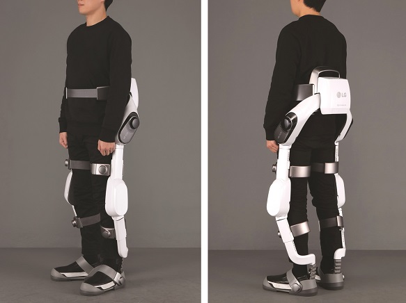 Exoskeleton CLOi SuitBot je podľa spoločnosti LG prvým 