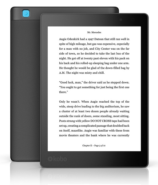 Čitačka elektronických kníh Kobo Aura One má veľký prehľadný displej s uhlopriečkou 7,8 palca