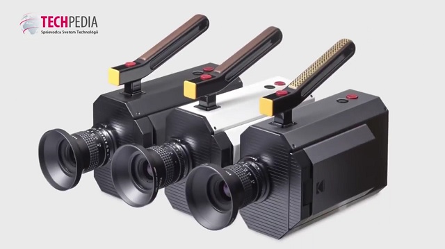 Vynovená analógová kamera Kodak super 8