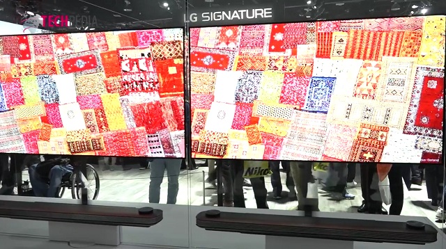 Nové OLED televízory LG Signature W majú hrúbku len 2,57 milimetra