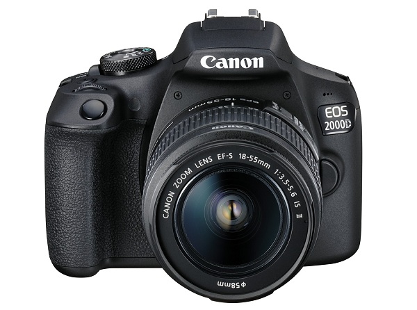 DSLR fotoaparát Canon EOS 2000D.