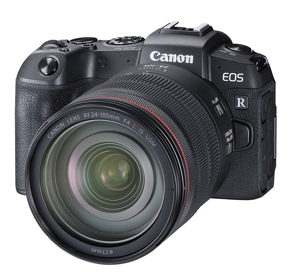 Bezzrkadlový full-frame fotoaparát Canon EOS RP.