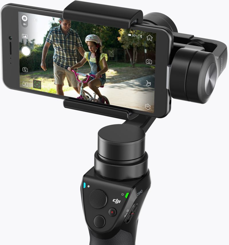 Spoločnosť DJI predstavila ručný stabilizátor Osmo Mobile pre nakrúcanie videí so smartfónom