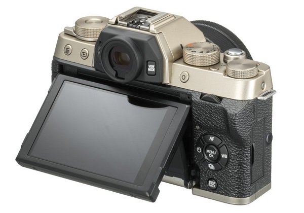 Bezzrkadlový fotoaparát Fujifilm X-T100.