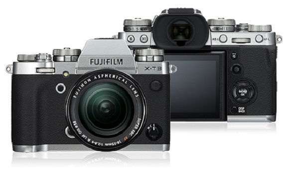 Bezzrkadlový full frame fotoaparát Fujifilm XT-3.