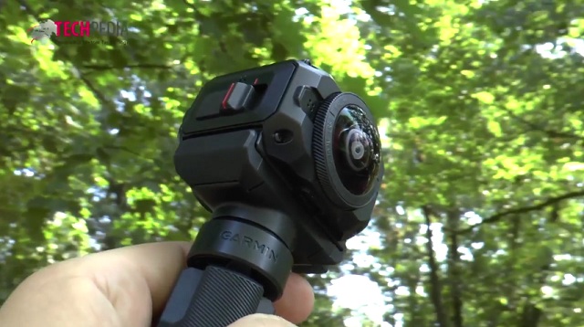 360 stupňová kamera Garmin Virb 360.
