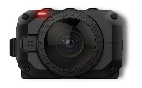 360 stupňová kamera Garmin VIRB 360 sníma v rozlíšení 5,7 K pri rýchlosti 30 snímok za sekundu. Zábery automaticky spája do 4K videa.