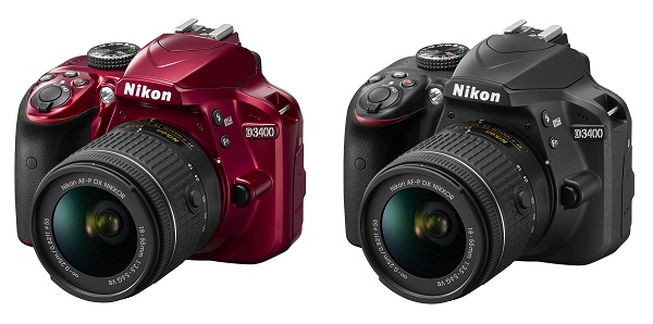 Fotoaparát Nikon D3400 sa bude dodávať v dvoch farebných prevedeniach