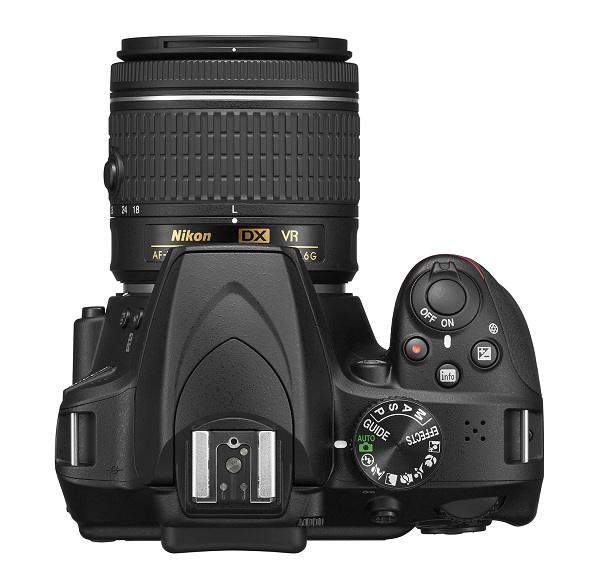 Fotoaparát Nikon D3400 má prispôsobené ovládanie pre začiatočníkov