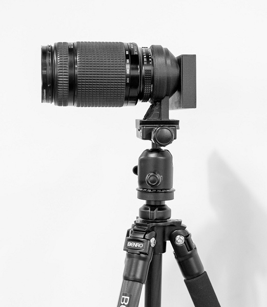 K fotoaparátu Tiny1 sa dajú pripevniť rôzne objektívy pre pozorovanie a fotenie hviezd