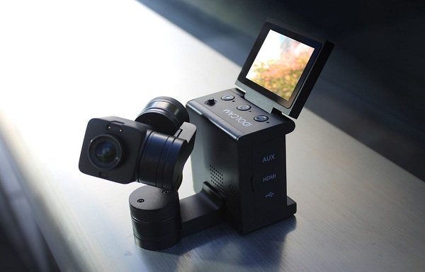 Kompaktná 4K kamera Idolcam s 3 osovou stabilizáciou obrazu sa môže stať ideálnym nástrojom pre video blogerov.