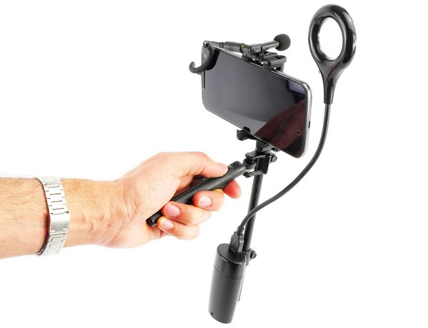 Ručný stabilizátor MiniRig pre smartfóny a akčné kamery GoPro