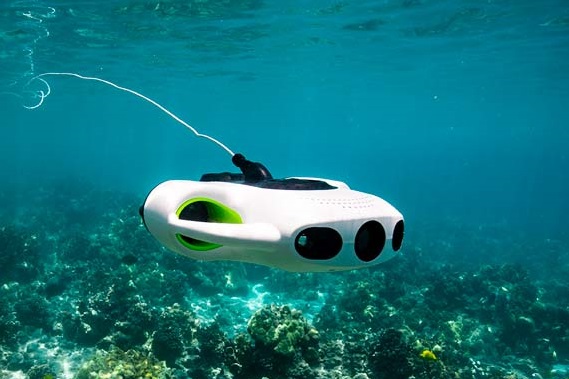 Podvodný dron BW Space Pro 4K Zoom.