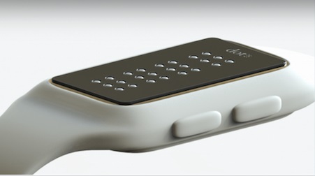 start-up, Južná Kórea, Dot, hodinky, inteligentné hodinky, Braillove písmo, Bluetooth, aplikácia, technológie, novinky