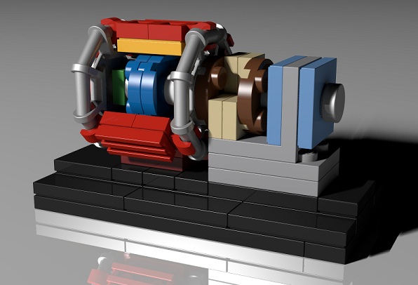 Návrh LEGO modelu detektoru Large Ion Collider Experiment - ALICE