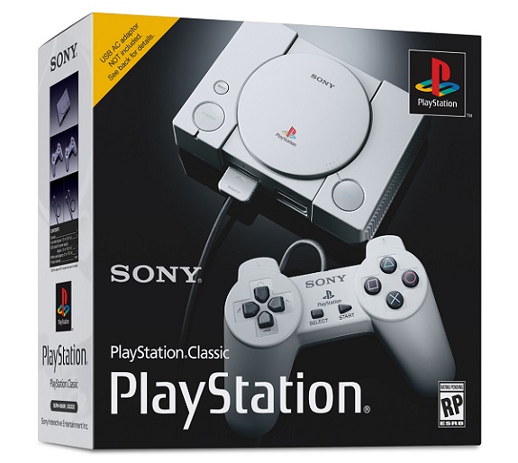 Herná konzola Sony PlayStation Classic.