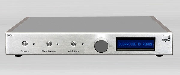 Zariadenie SugarCube SC-1 využíva technológiu pre odstránenie klikaní a praskaní počas prehrávania vinylových platní v reálnom čase.