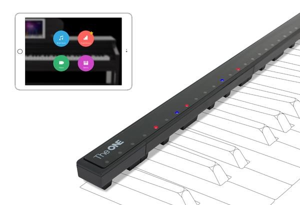 Systém One Piano Hi-Lite sa dá použiť s akýmkoľvek klavírom s 88 klávesmi.