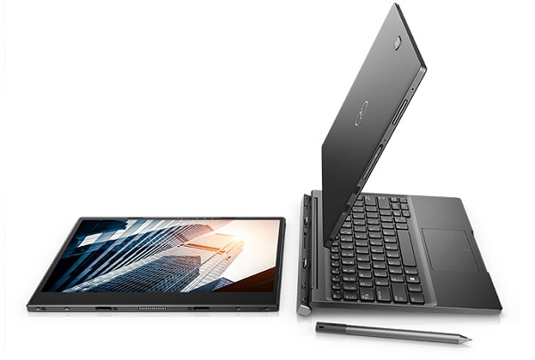 Dell Latitude 7000 2v1 (7285) má uhlopriečku 12-palcov a odnímateľnú klávesnicu, ktorej odpojením vznikne prémiový tablet. 