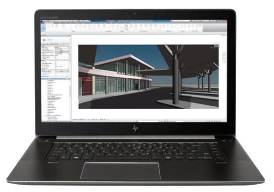 Mobilná pracovná stanica HP ZBook Studio G4.