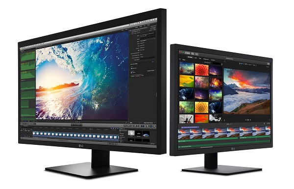 Spoločnosť LG predstavila nové monitory UltraFine s rozlíšením 4K a 5K, ktoré sú optimalizované pre prácu na notebookoch MacBook Pro