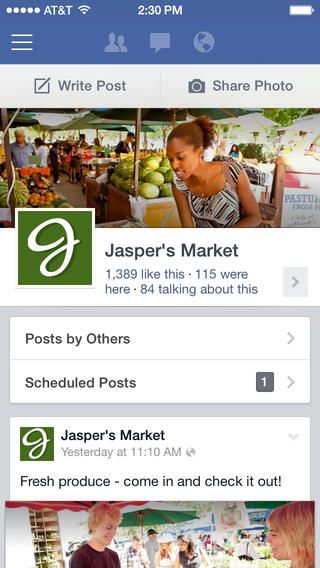 Nový dizajn Page Manager pre iOS7