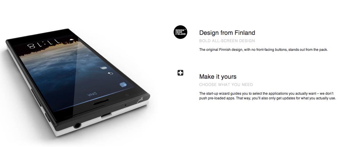 Nová Jolla s OS Sailfish