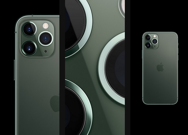 Smartfóny Apple iPhone 11 Pro a Pro Max majú trojitý zadný fotoaparát.