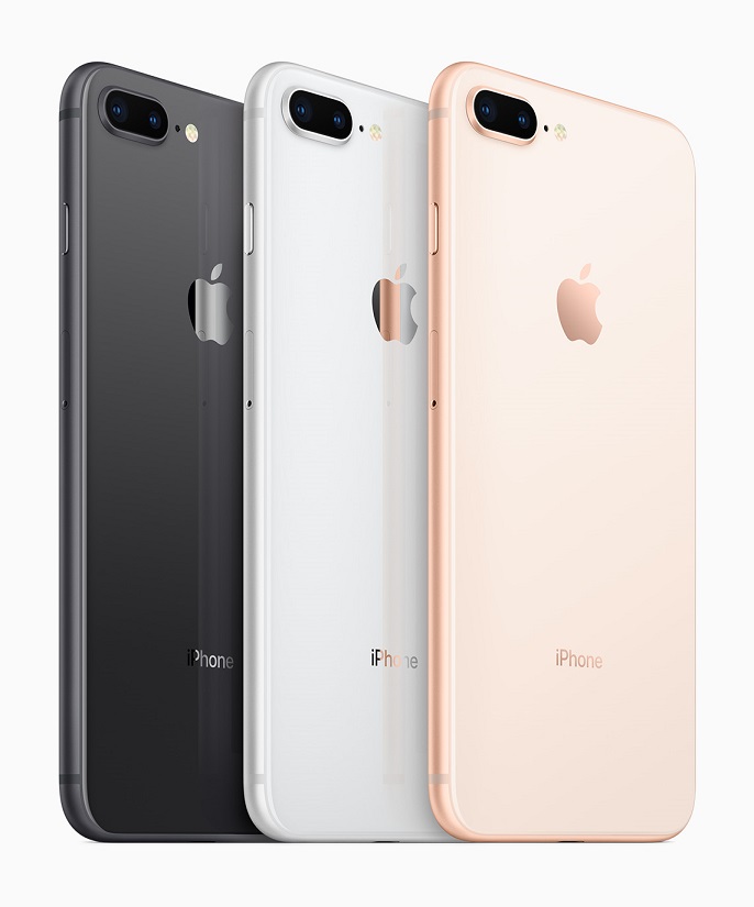 iPhone, iPhone 8+, iPhone 8, Apple, mobile, mobil, smartfon, smartphone, retina, bionic, a11
