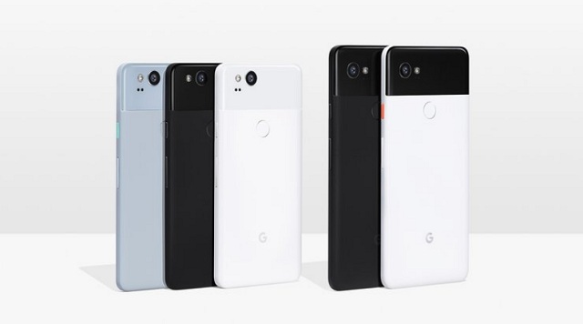 Smartfóny Google Pixel 2 a Pixel 2 XL.