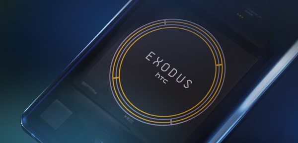 Blockchain smartfón HTC Exodus 1.