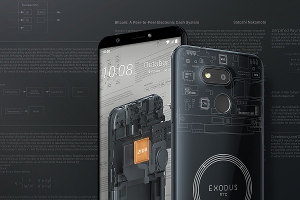 Smartfón HTC EXODUS 1s.