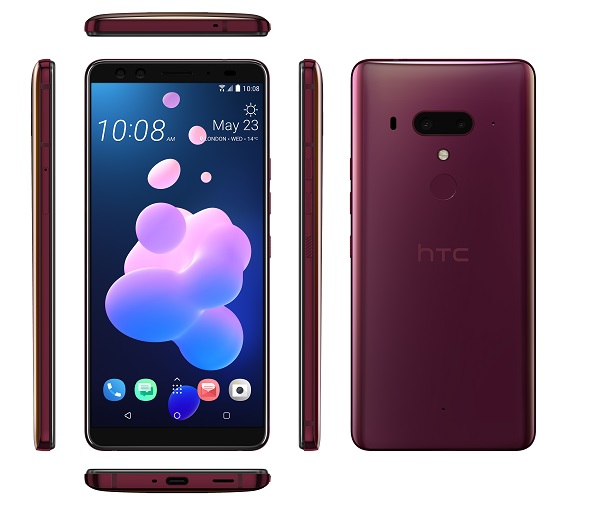 Smartfón HTC U12+.