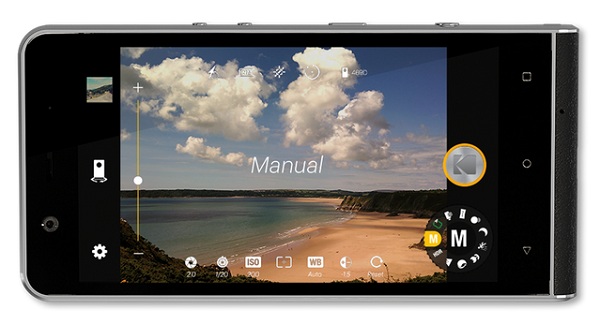Softvér pre samrtfón Kodak Ektra ponúka výber viacerých režimov pre fotografovanie