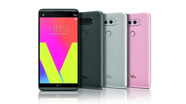 Smartfón LG V20 bude dostupný vo viacerých farebných prevedeniach